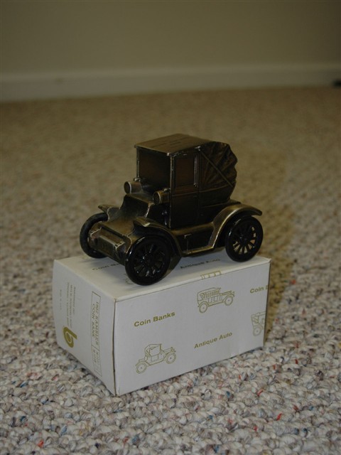 1900 Model Tin Coin Bank 1900 Model Tin Coin Bank