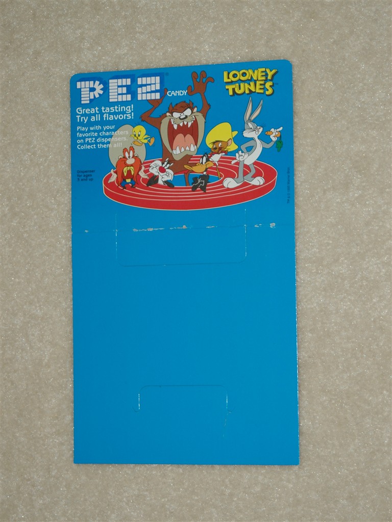 Header Card - Looney Tunes Pez - Click Image to Close