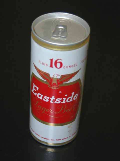 Eastside Lager Beer Can - Click Image to Close