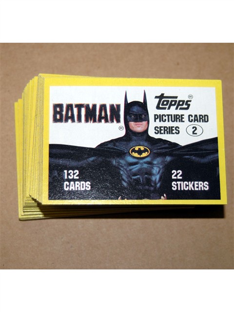 Batman Series 2 132 card set w/o stickers