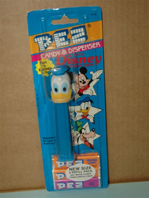 Disney - Donald Duck Pez Closed Bill (MOC) - Click Image to Close
