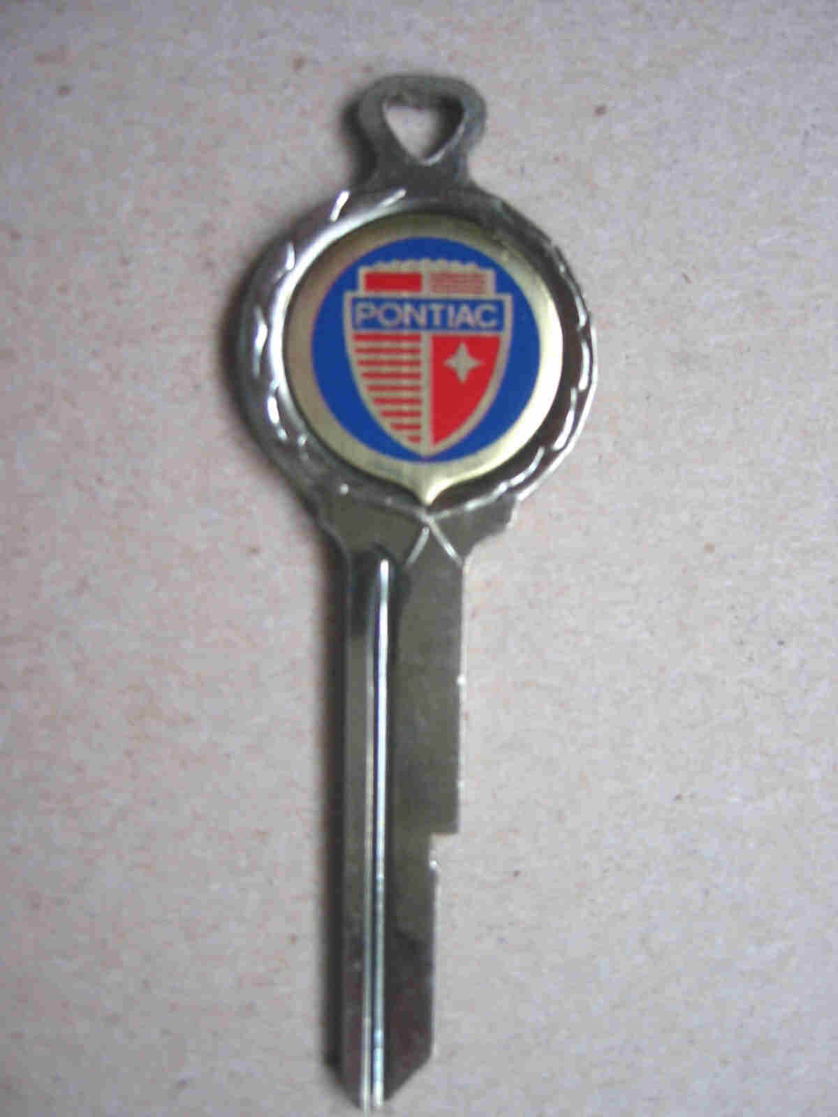 Pontiac Crest Key Blank - 1967 and Up