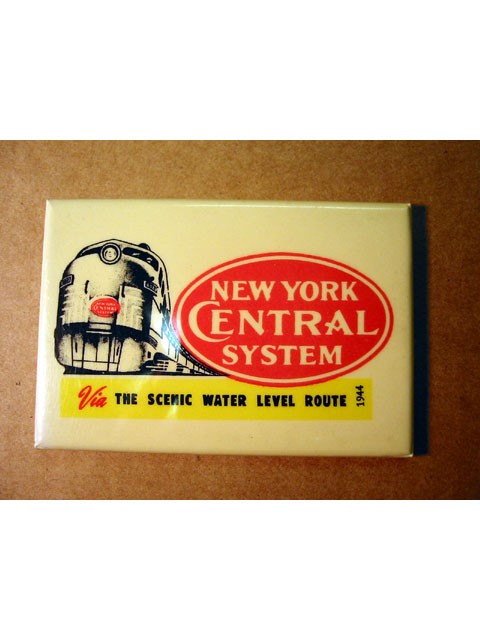 Promotional mirror -- New York Central System 1944 - Click Image to Close