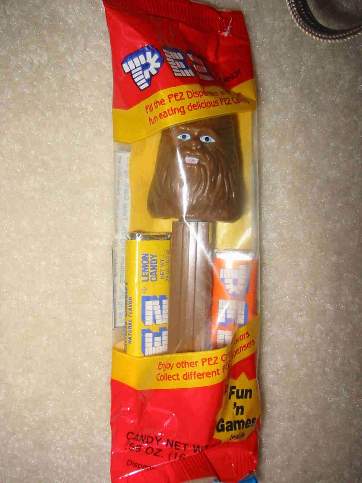 Star Wars - Chewbacca Pez First Series (MIB) - Click Image to Close