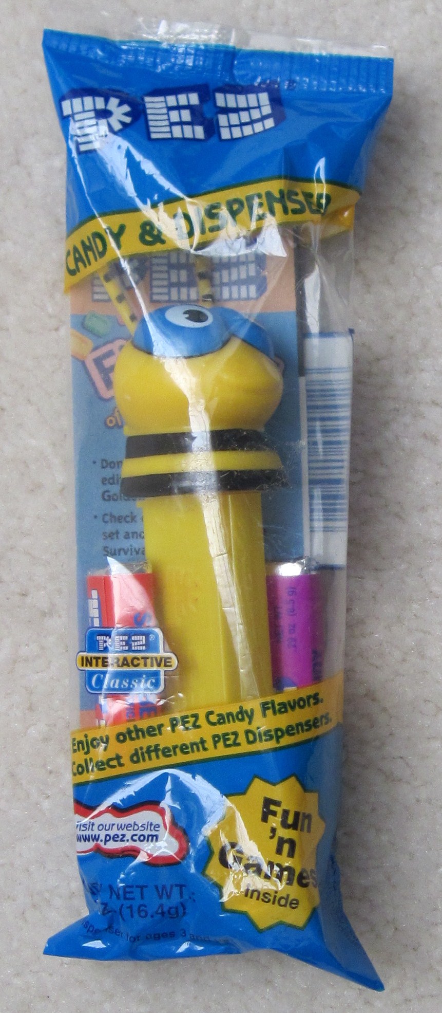 Pez Bugz Series, Baby Bee (MIB) Pez Bugz Series, Baby Bee (MIB)