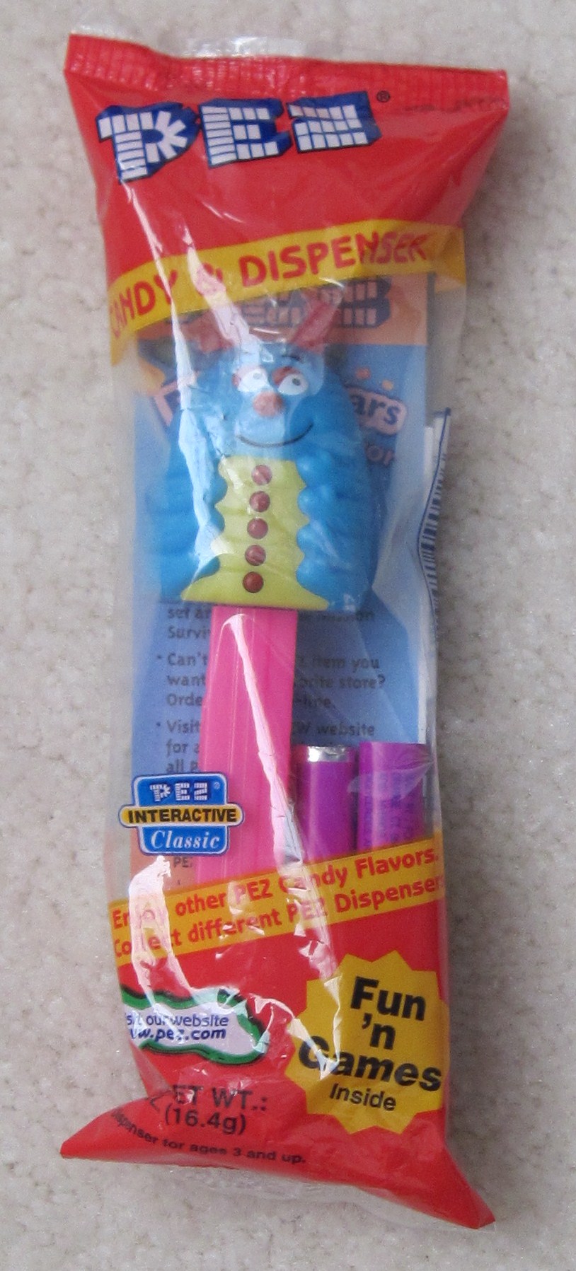 Pez Bugz Series, Caterpillar (MIB) Pez Bugz Series, Caterpillar (MIB)