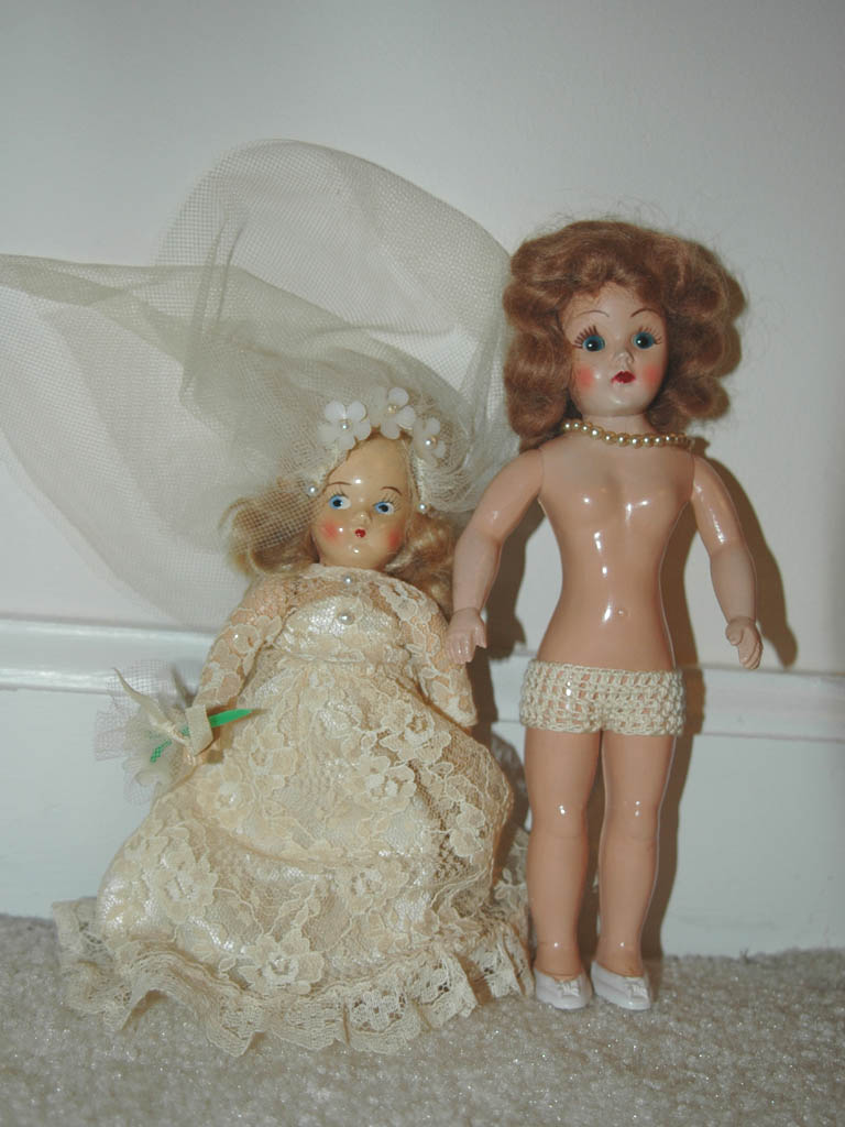 Vintage Hard Plastic Dolls