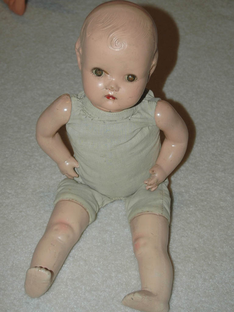 Horsman Composition Doll - Click Image to Close