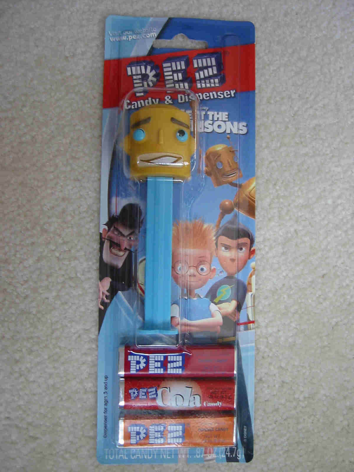 Meet the Robinsons Pez - Carl the Robot - Click Image to Close