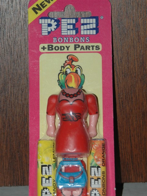 Pez Body Parts - Red Dress