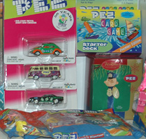Pez Candy and Licensed Items