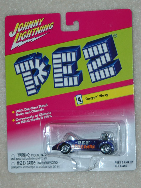 Pez Johnny Lighting Car - Spaceman