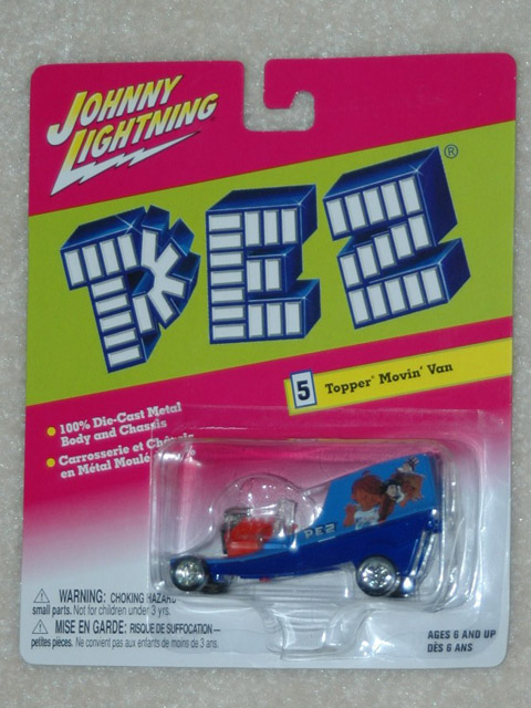 Pez Johnny Lighting Car - Uncle Sam