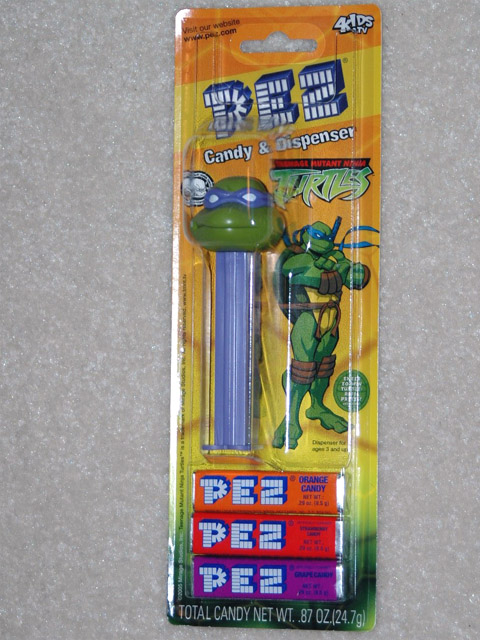 Pez Teenage Mutant Ninja Turtles - Purple (MOC) - Click Image to Close