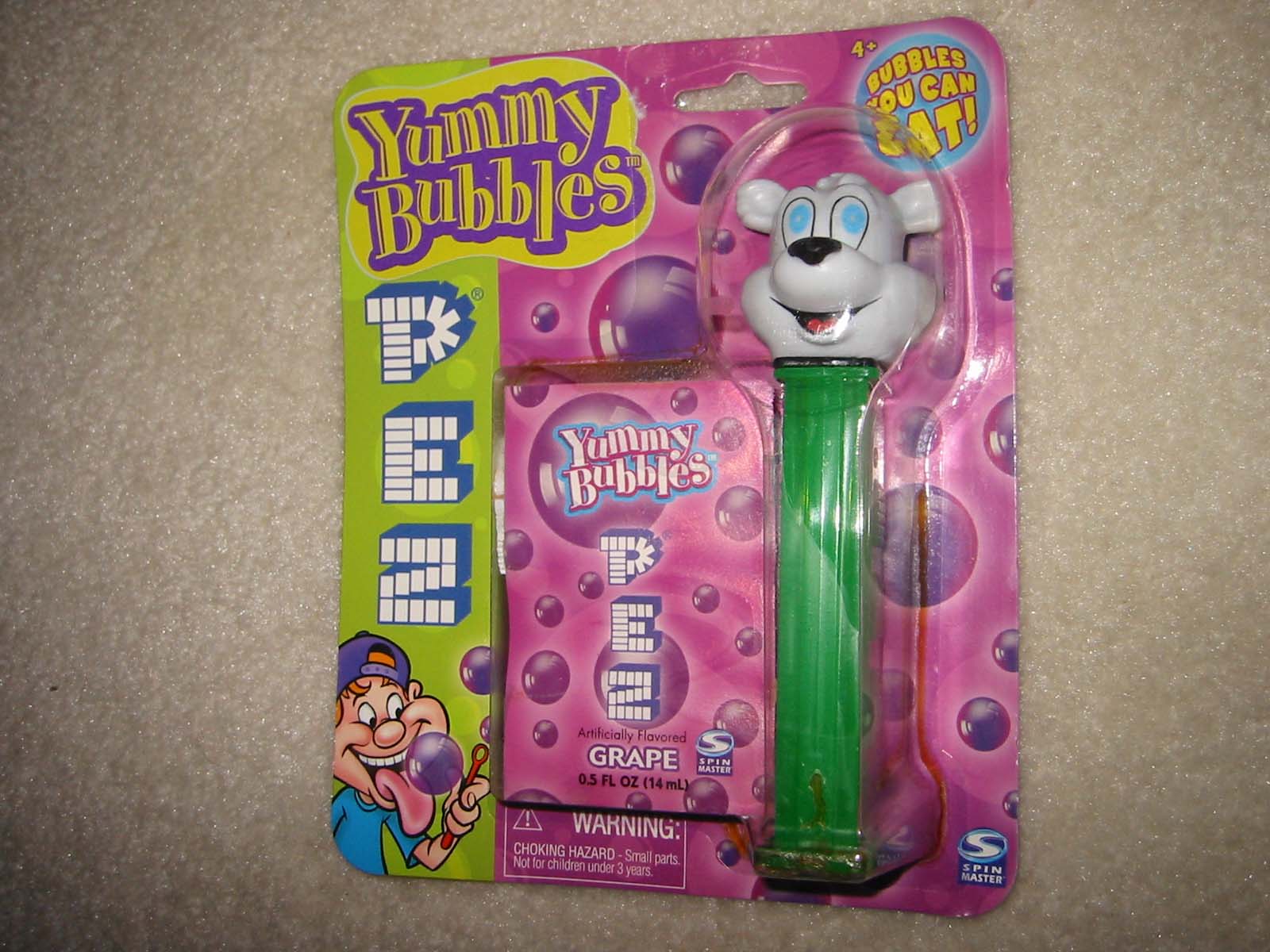 Pez Yummy Bubbles - Icee Bear - Click Image to Close