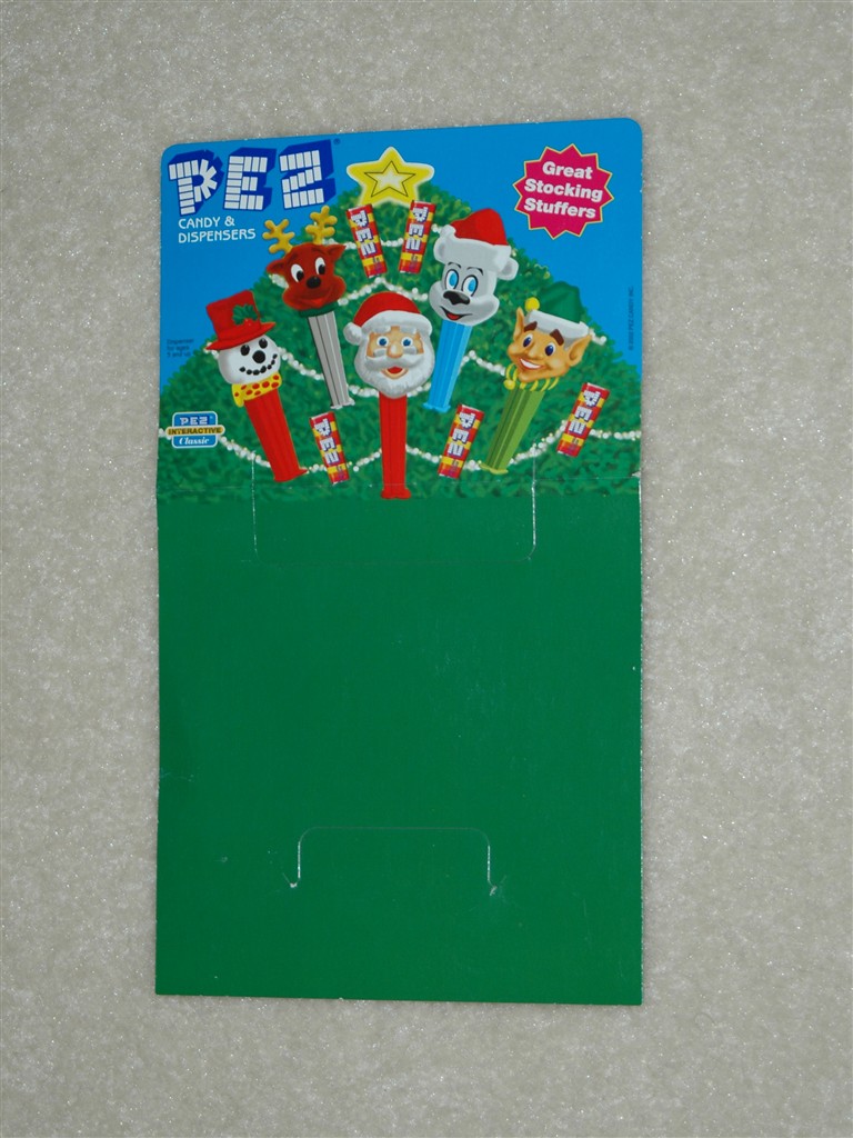 Header Card - Current Christmas Pez Series