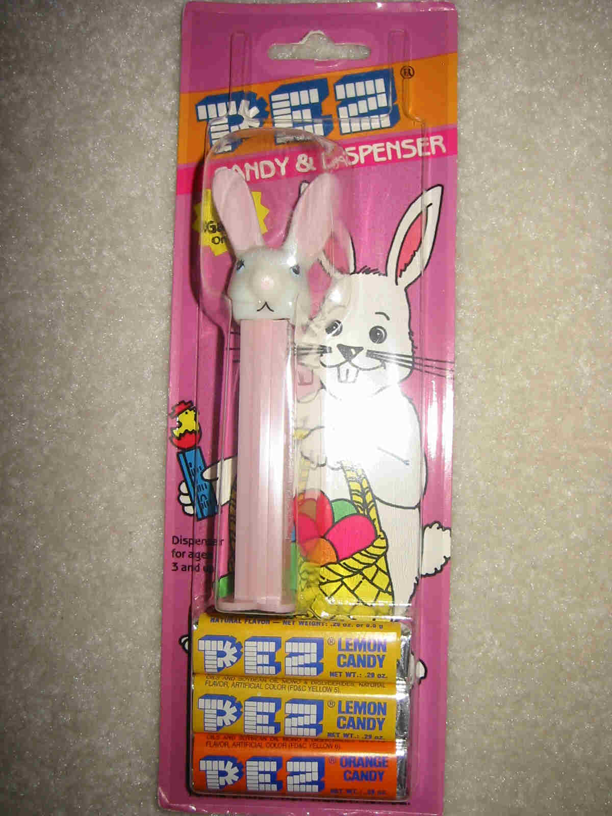 Easter Rabbit Pez - Discontinued Long Ears (MOC)