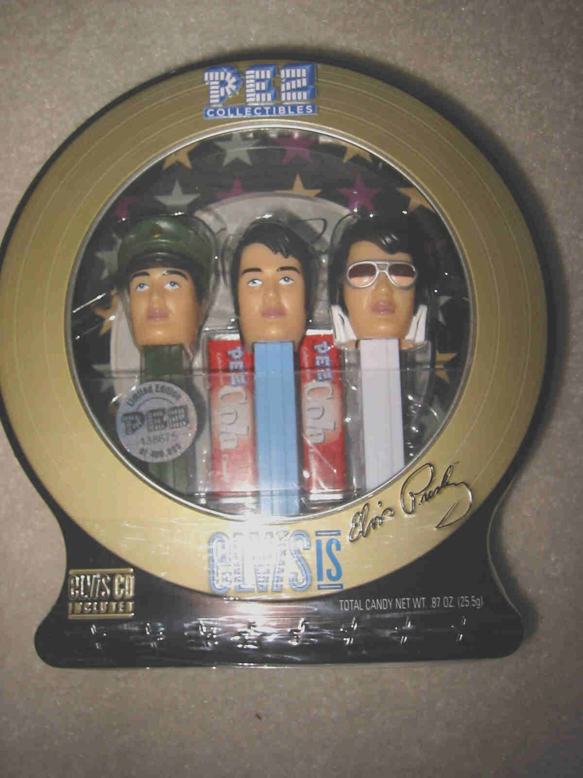 Elvis Pez Dispenser Set