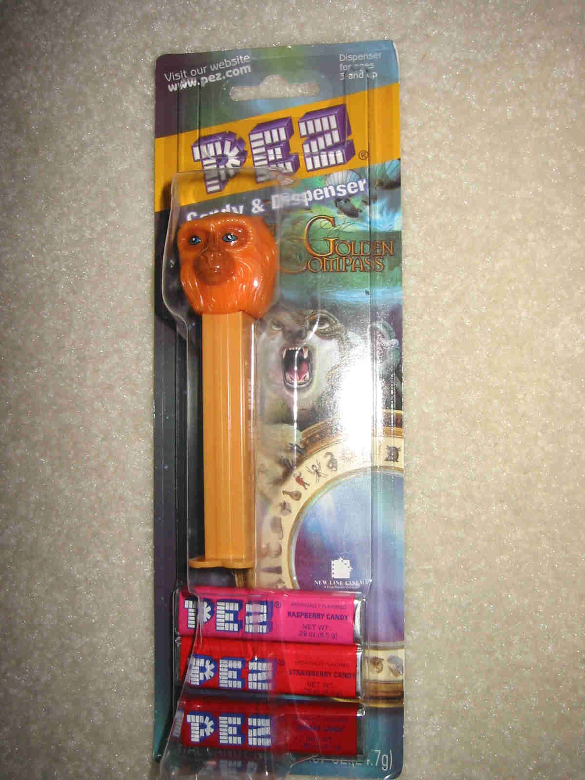 Golden Compass Pez - Golden Monkey (MOC)