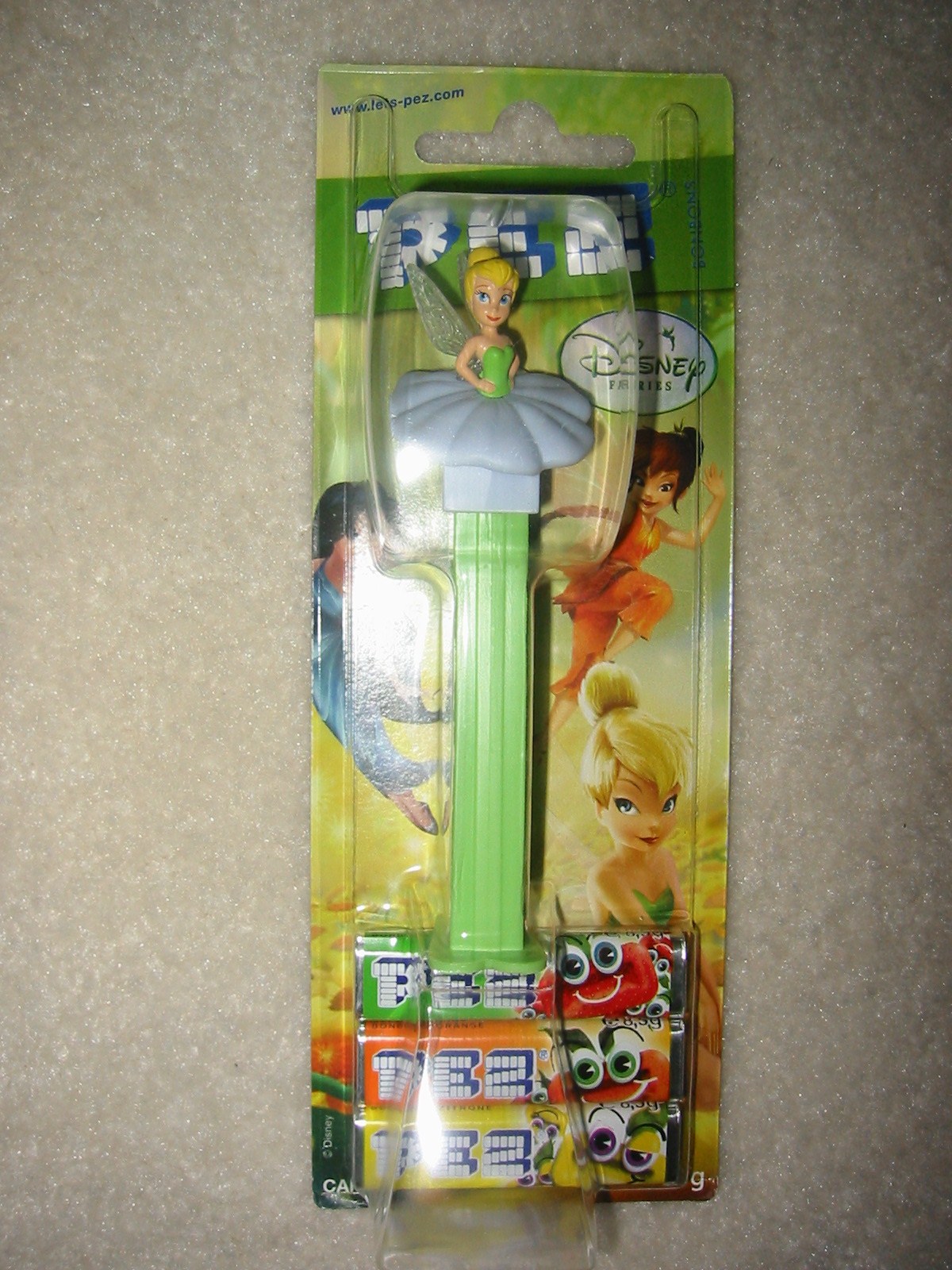 Disney - Fairies Pez, Tinkerbelle Euro (MOEC)