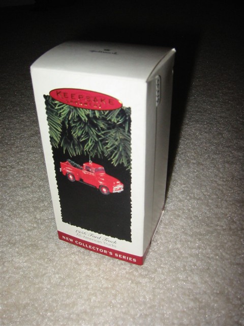 Hallmark Ornament -- 1956 Ford Truck - Click Image to Close