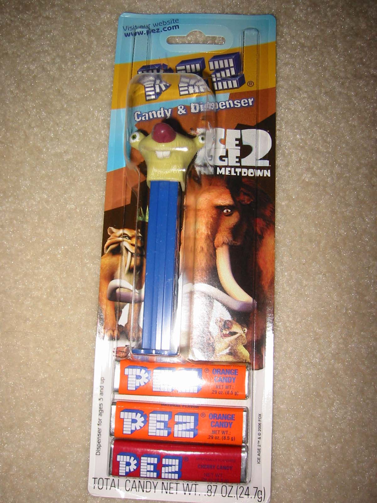 Ice Age II Pez - Sid