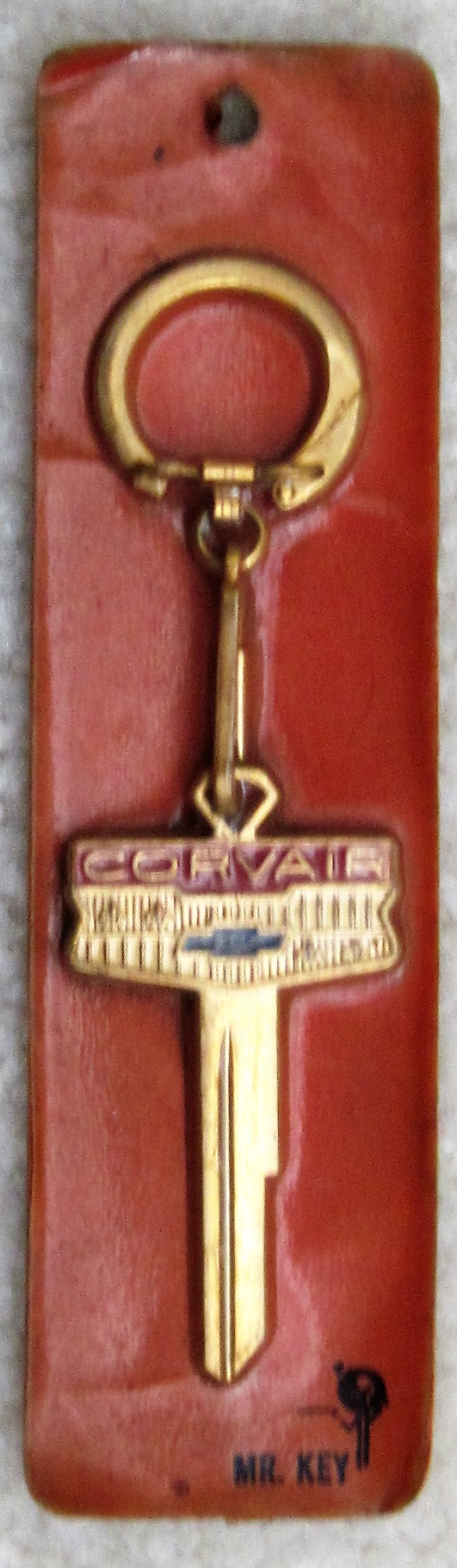 Chevy Corvair Crest Key - Bowtie - Click Image to Close