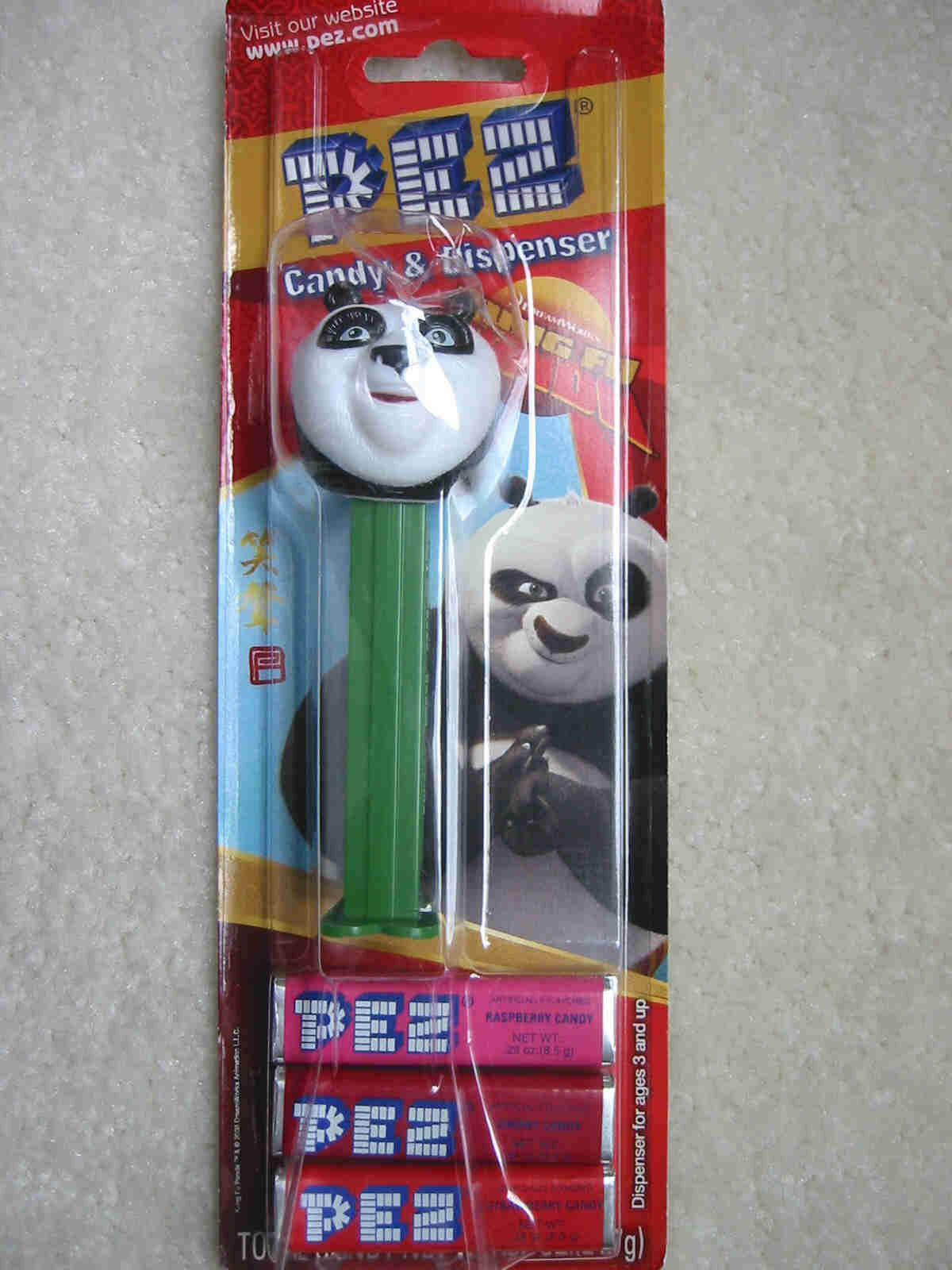 Kung Fu Panda Pez - Panda - Click Image to Close