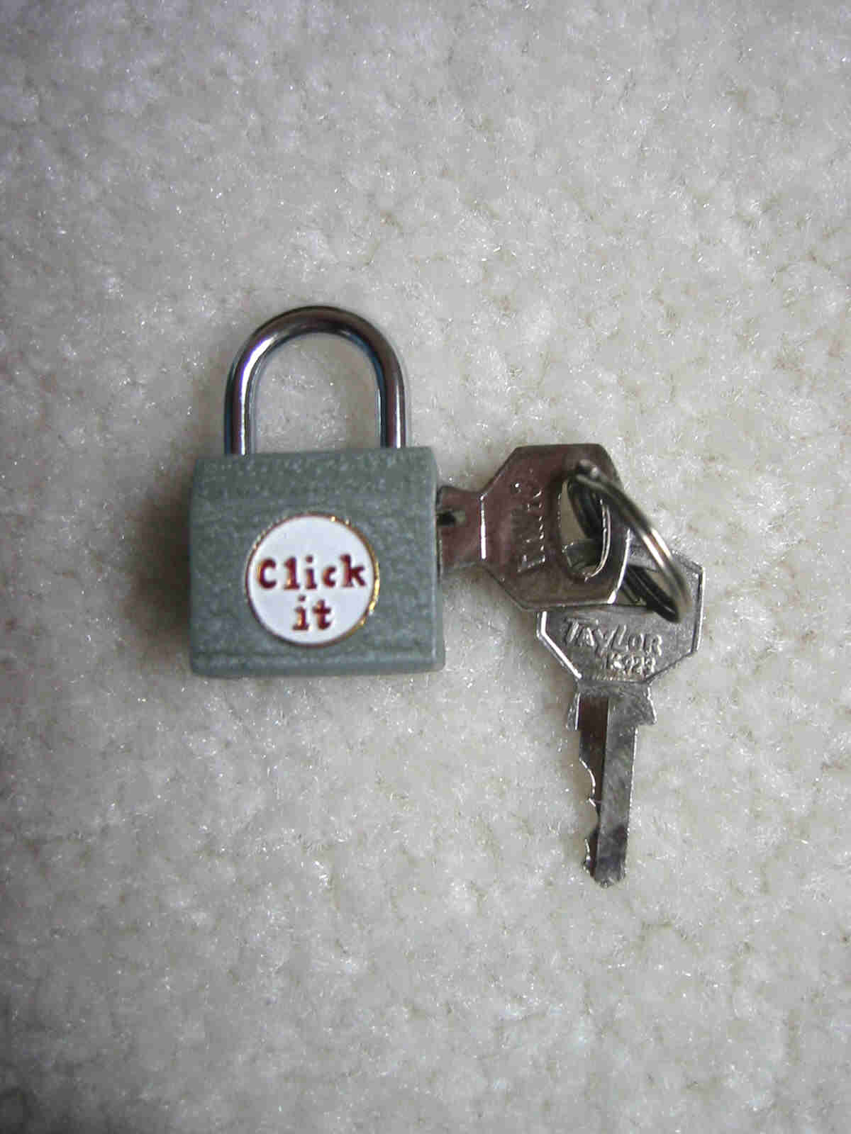 Miniature Click It Padlock - Click Image to Close