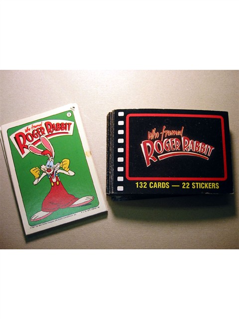Who Framed Roger Rabbit Collector Cards