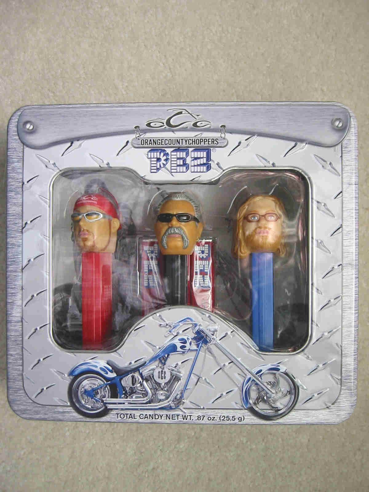 Orange County Choppers Pez Set