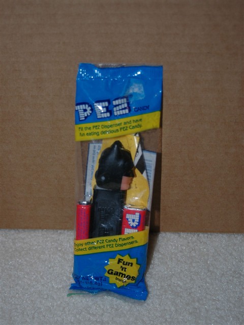 Batman, Black Pez (MIP) - Click Image to Close