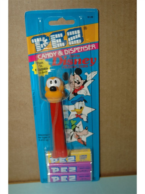 Disney Pluto Pez, Discontinued Version (MOC) - Click Image to Close