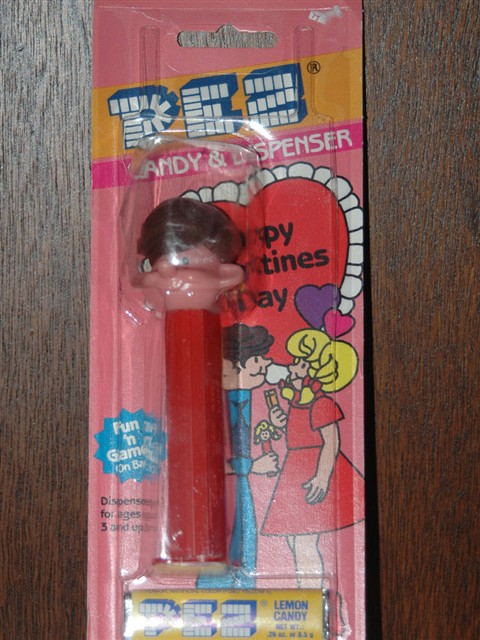 Pez Pal Boy - Valentine Card - Click Image to Close