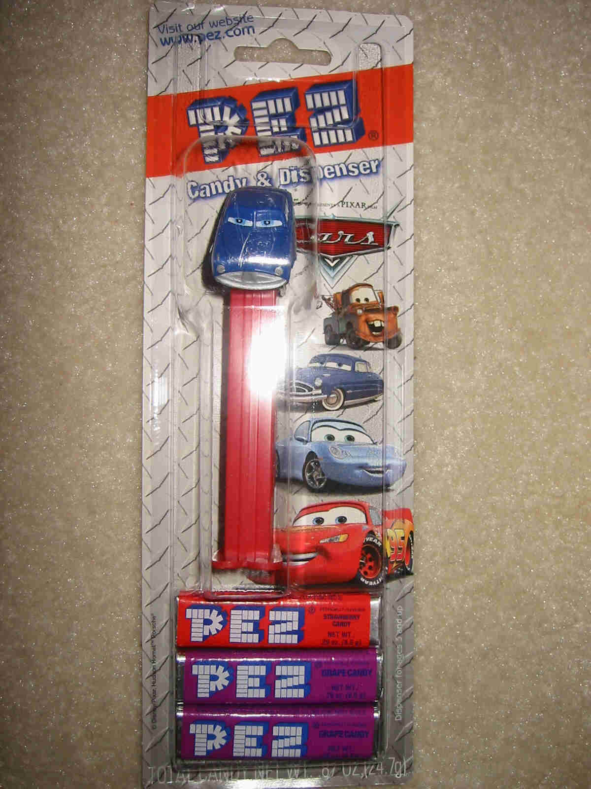 Disney Pixar Cars Pez - Doc Hudson - Click Image to Close