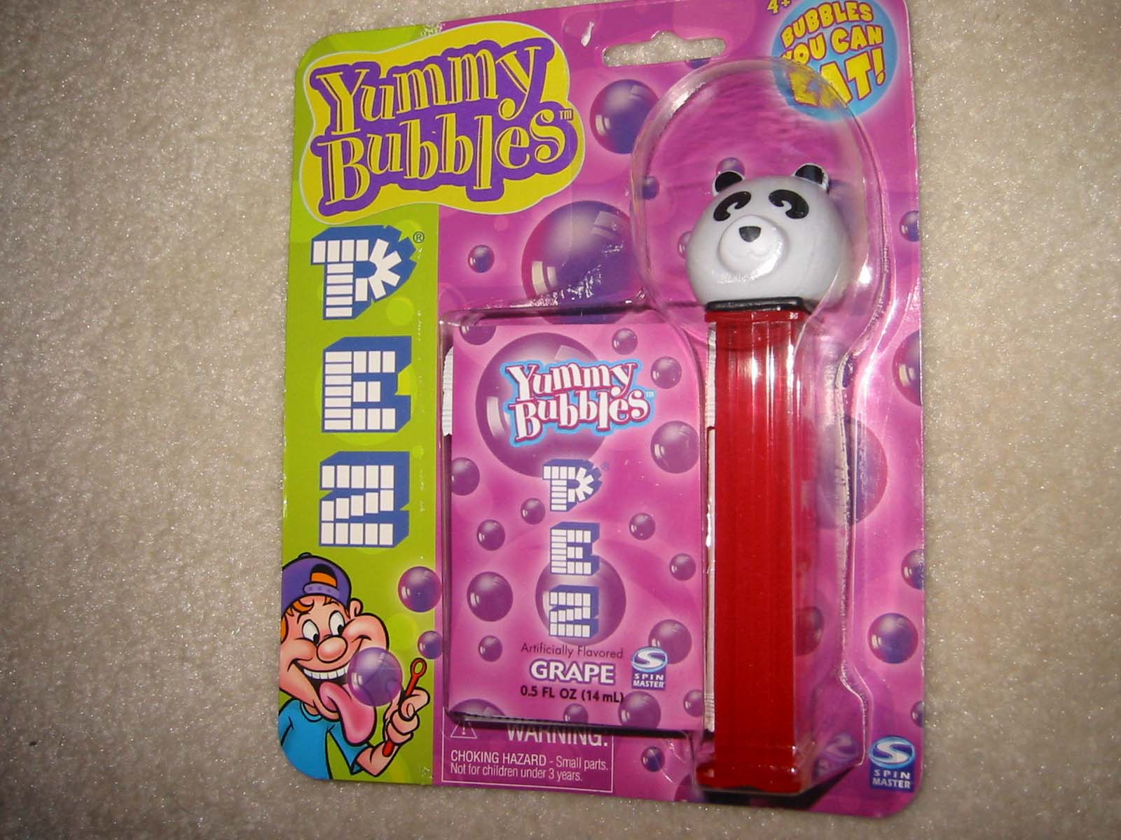 Pez Yummy Bubbles - Panda - Click Image to Close