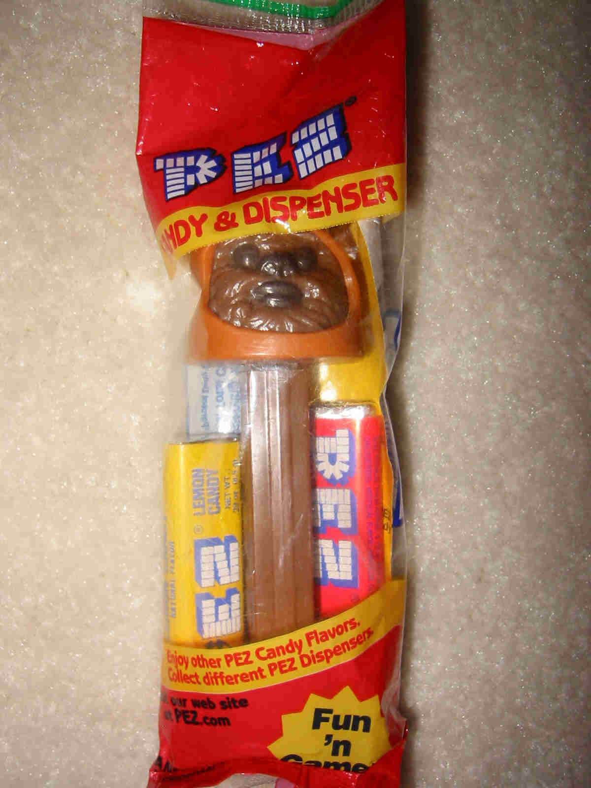 Star Wars - Ewok Pez (MIB) - Click Image to Close