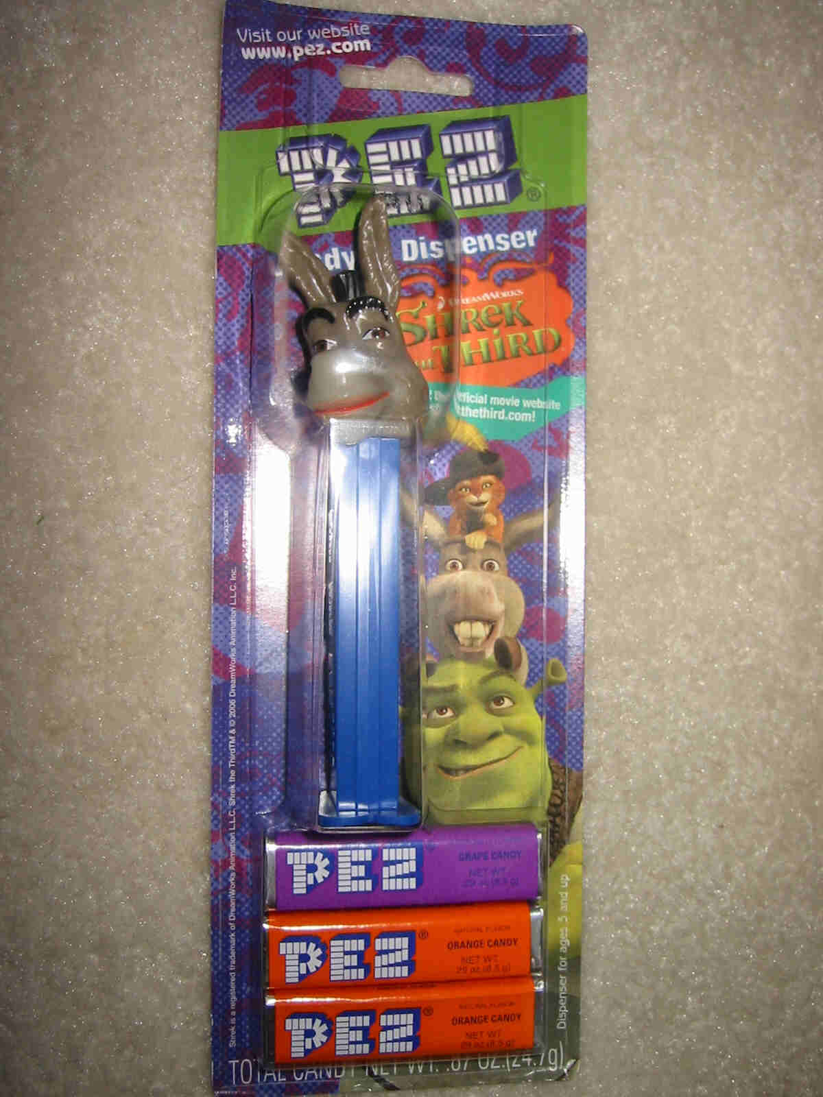 Shrek 2 Pez - Donkey (MIB)