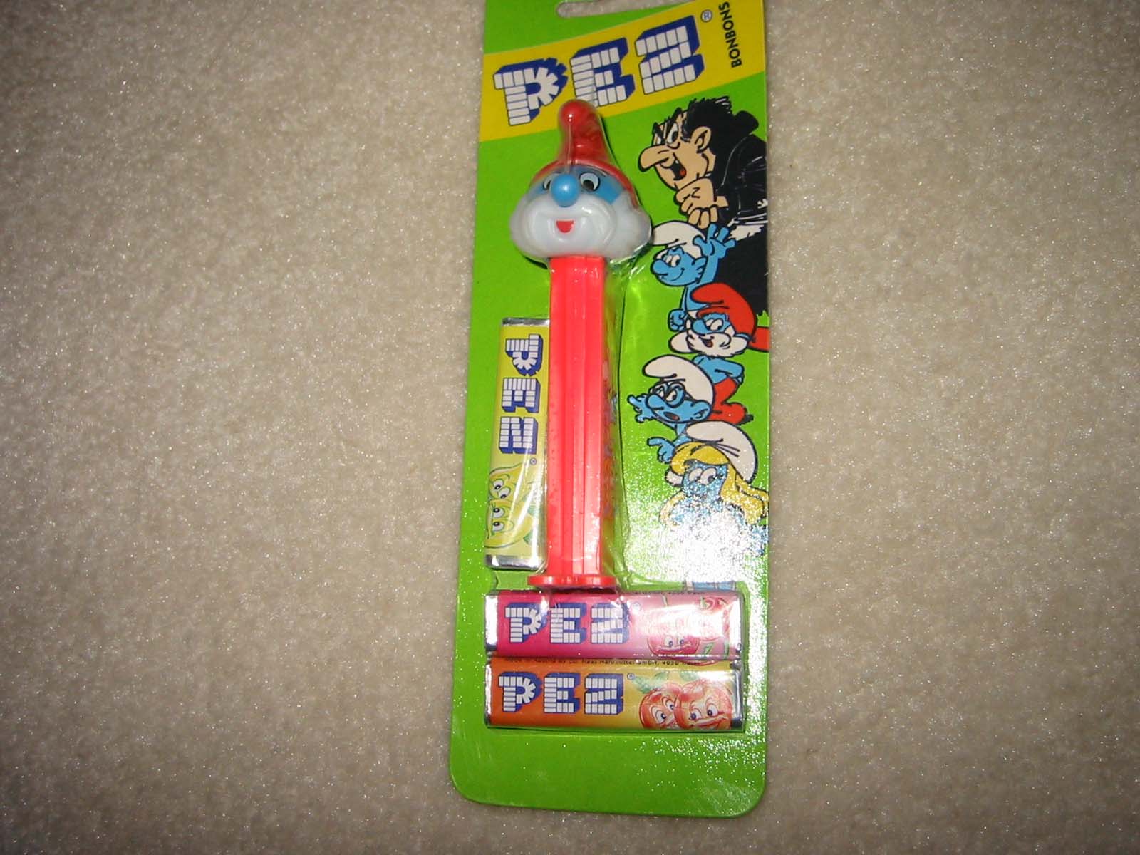 Smurf Pez Second Series - Papa - Click Image to Close