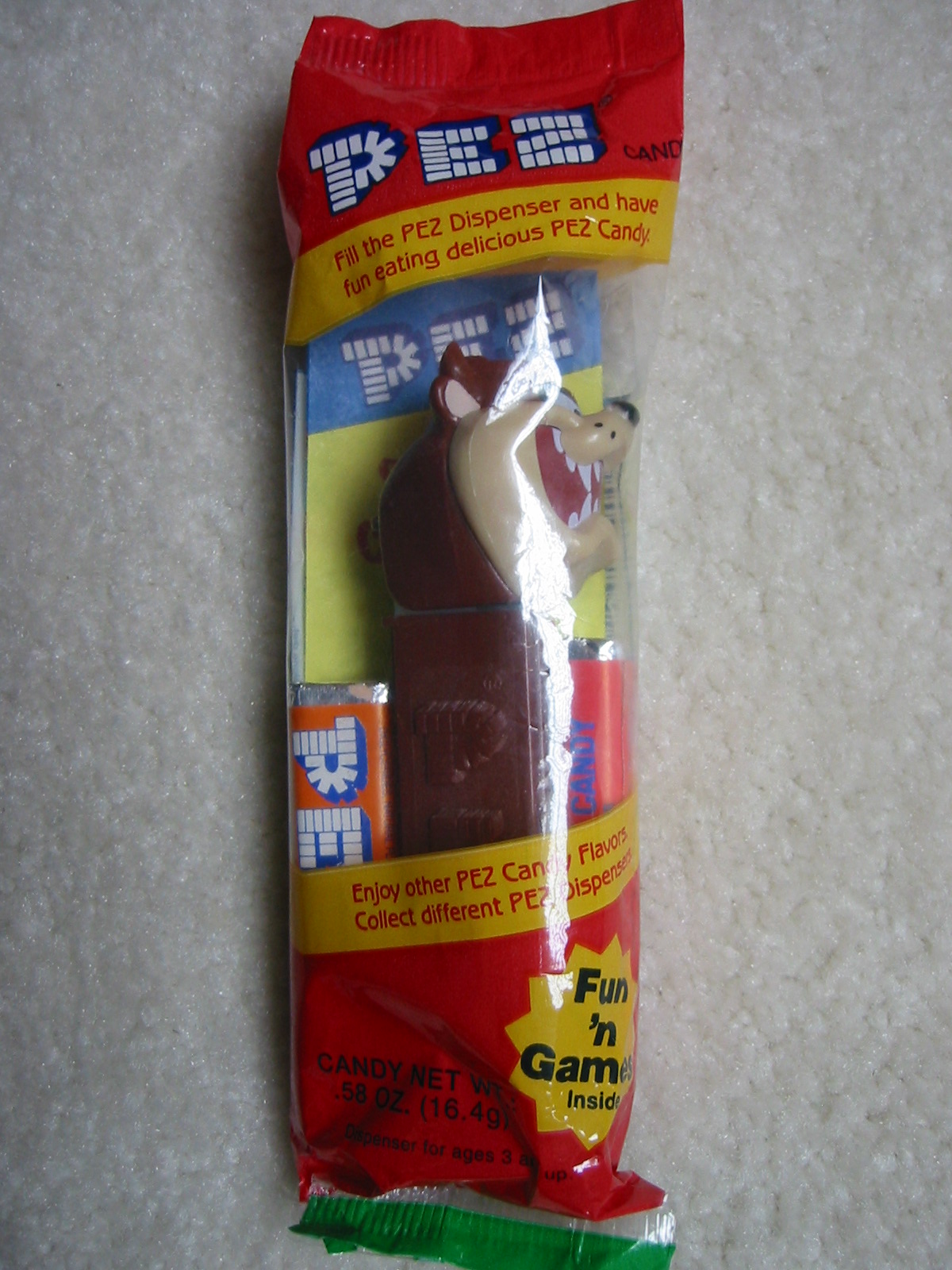 Looney Tunes - Taz Pez (MIB) - Click Image to Close