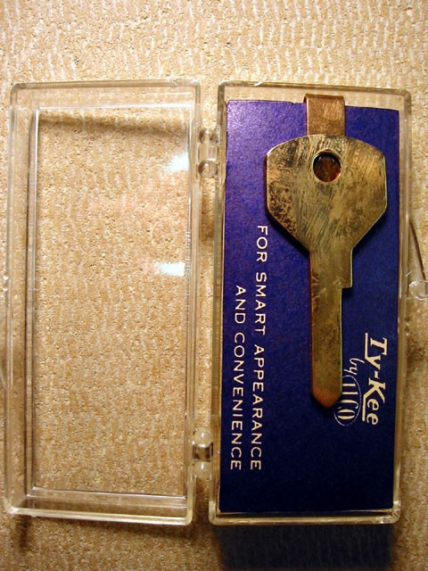 Ford Key Tie Clip-- TyKee by Ilco - Click Image to Close