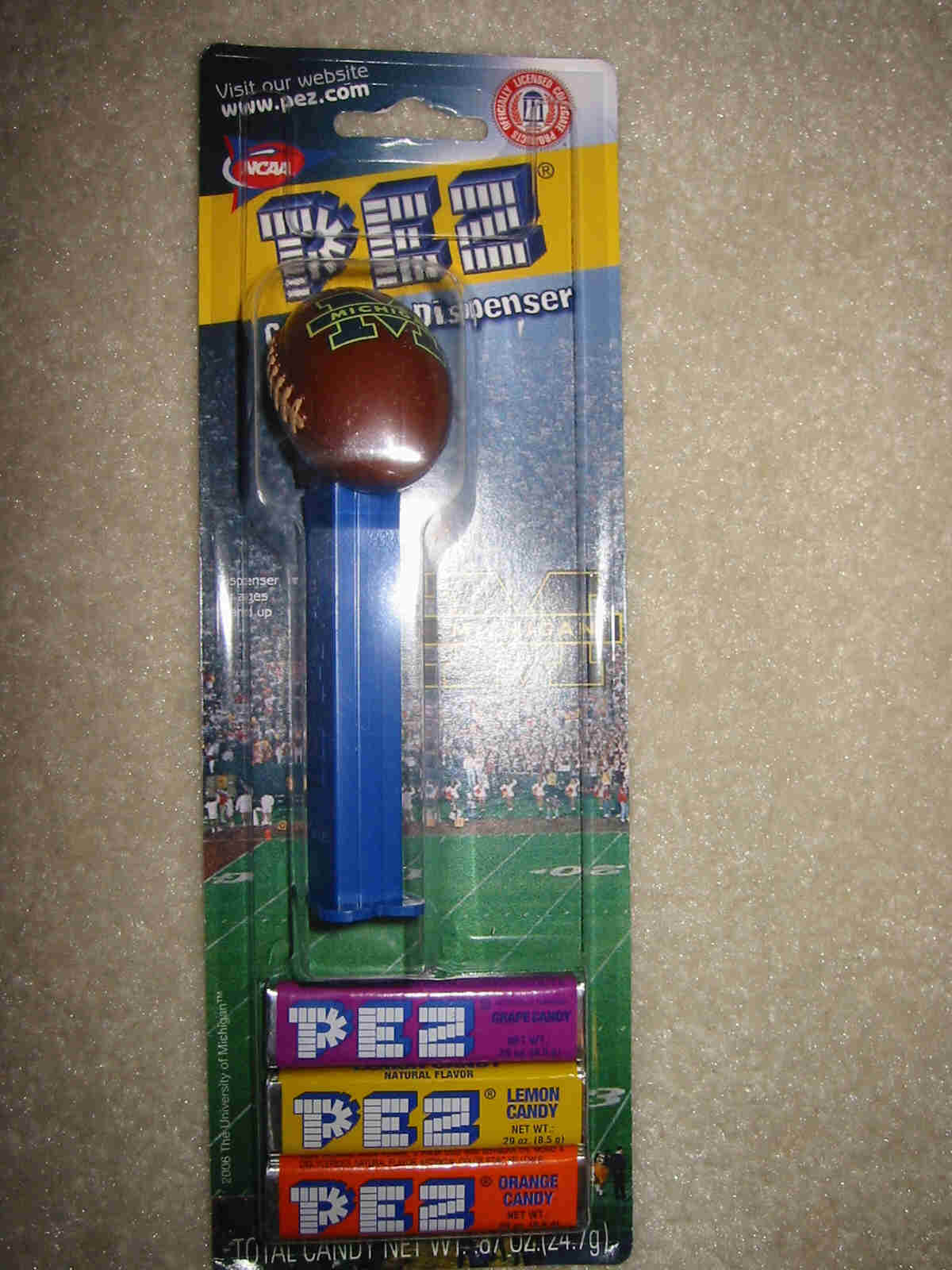 College Football Pez - U of M (MOC)