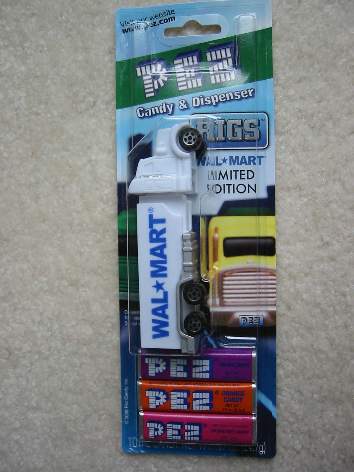 Walmart Big Rig Mack Pez - Click Image to Close