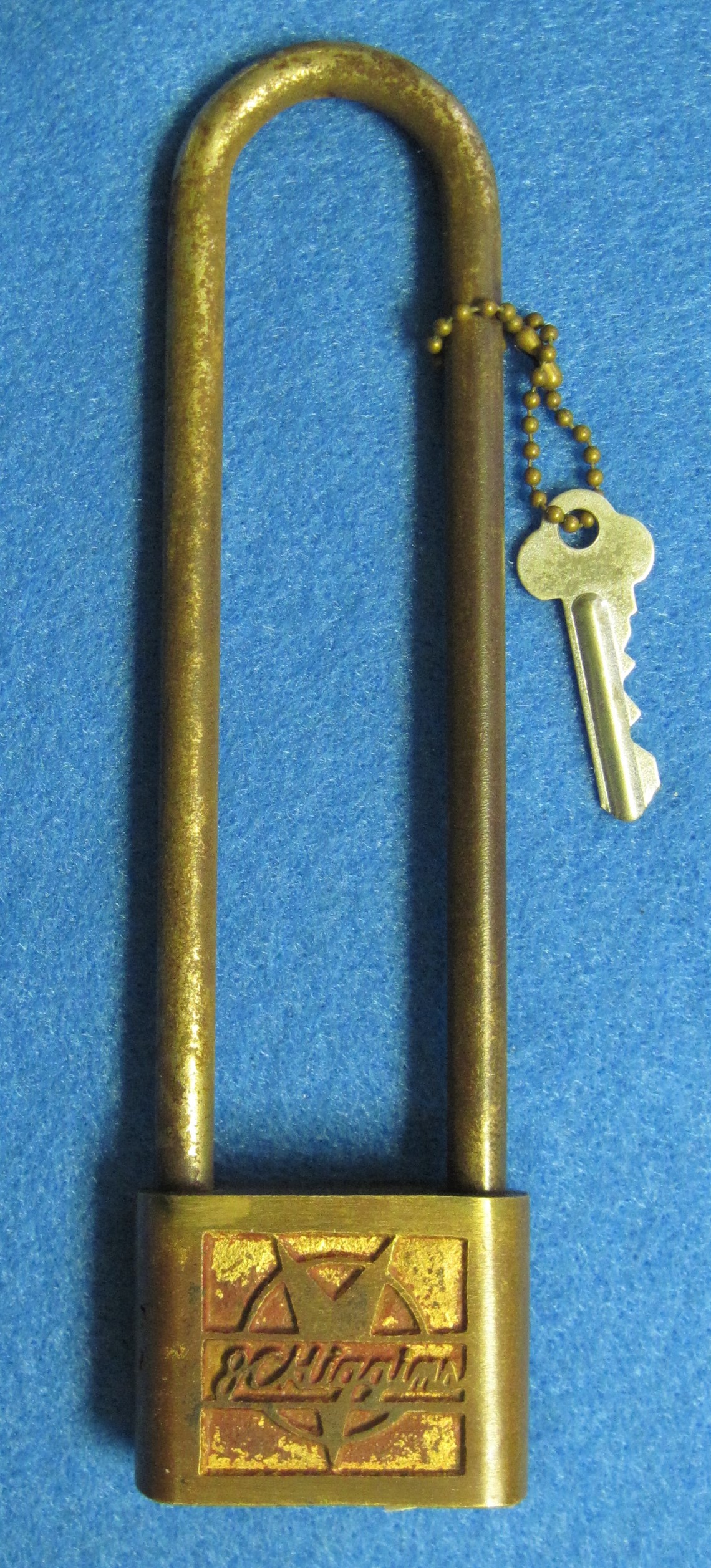 Vintage bicycle lock hotsell