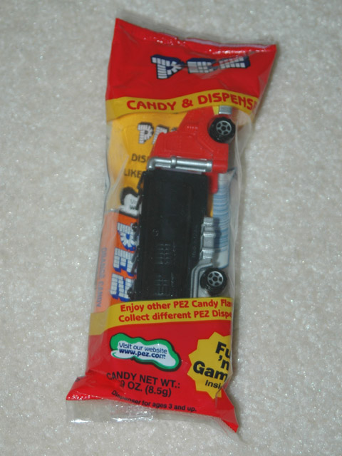 Big Rig Pez - Black Tanker - Click Image to Close