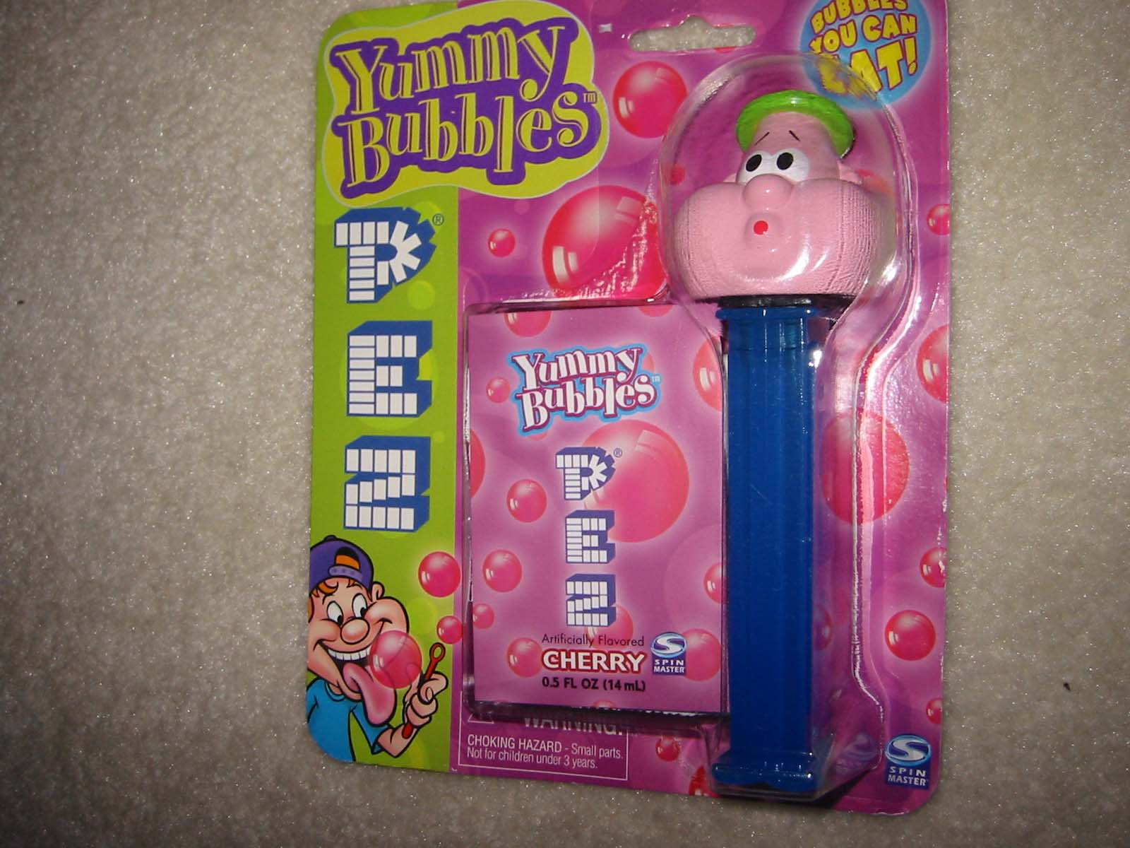 Pez Yummy Bubbles - Bubble Man - Click Image to Close