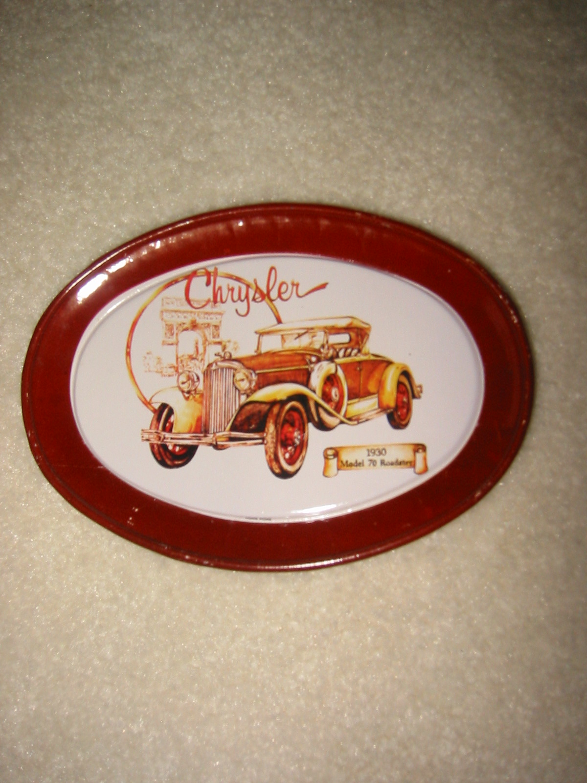 Chrysler Tin Tip Tray - Click Image to Close