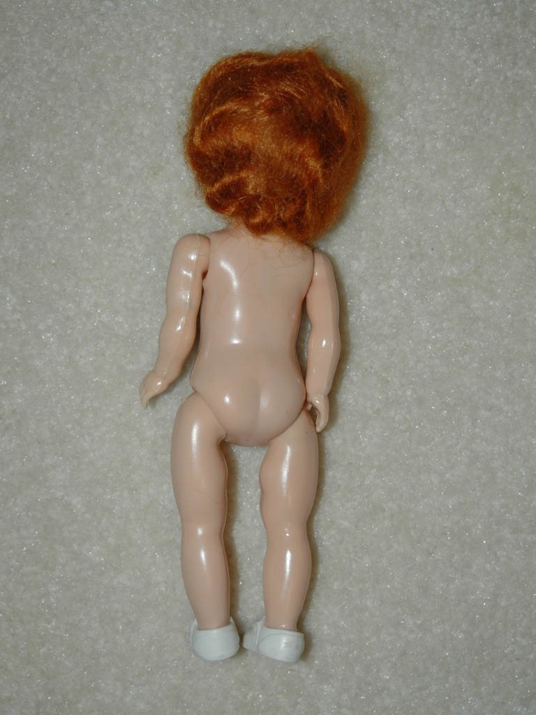 Red Head Plastic Doll (Ginger) - Click Image to Close