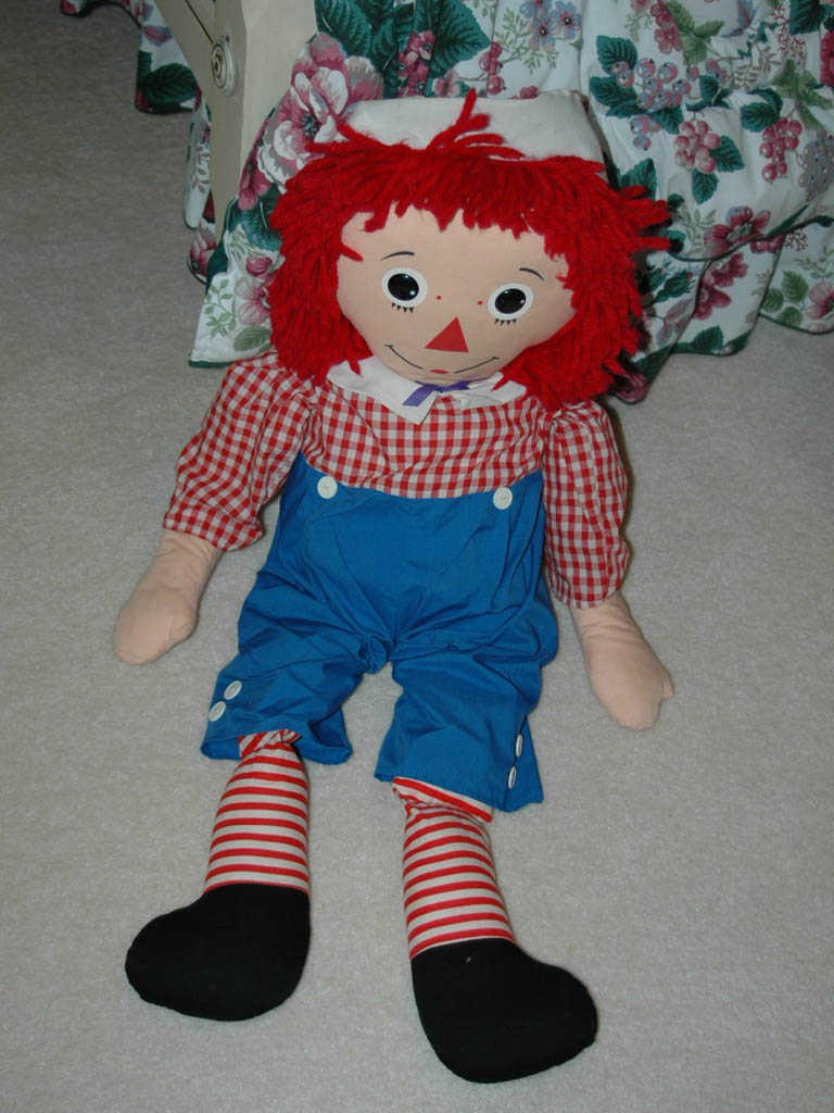 Large Raggedy Andy Doll