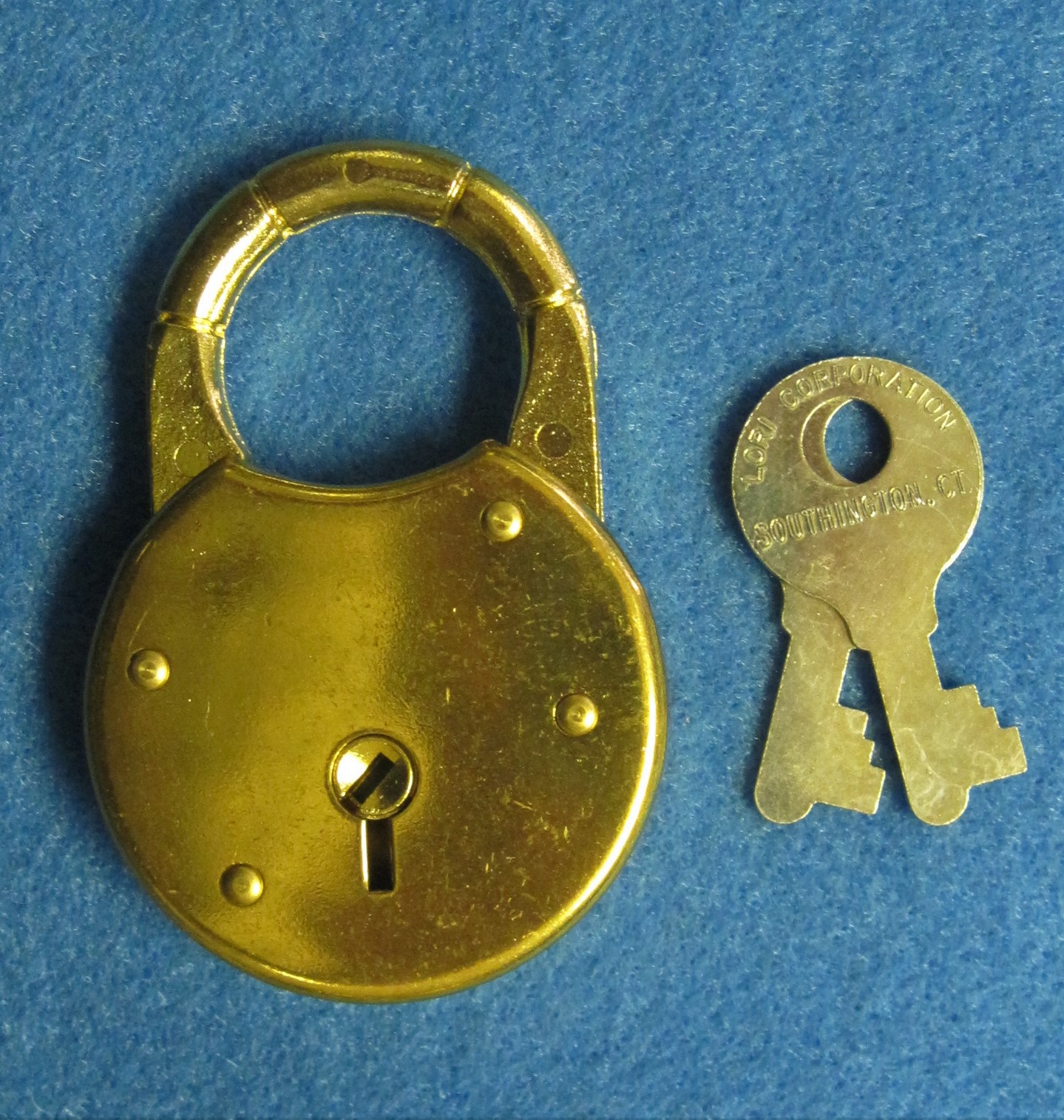 Safety Padlock - Frangible Shackle - Click Image to Close